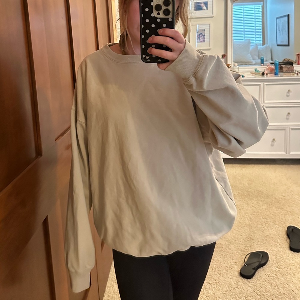 Tan Crewneck